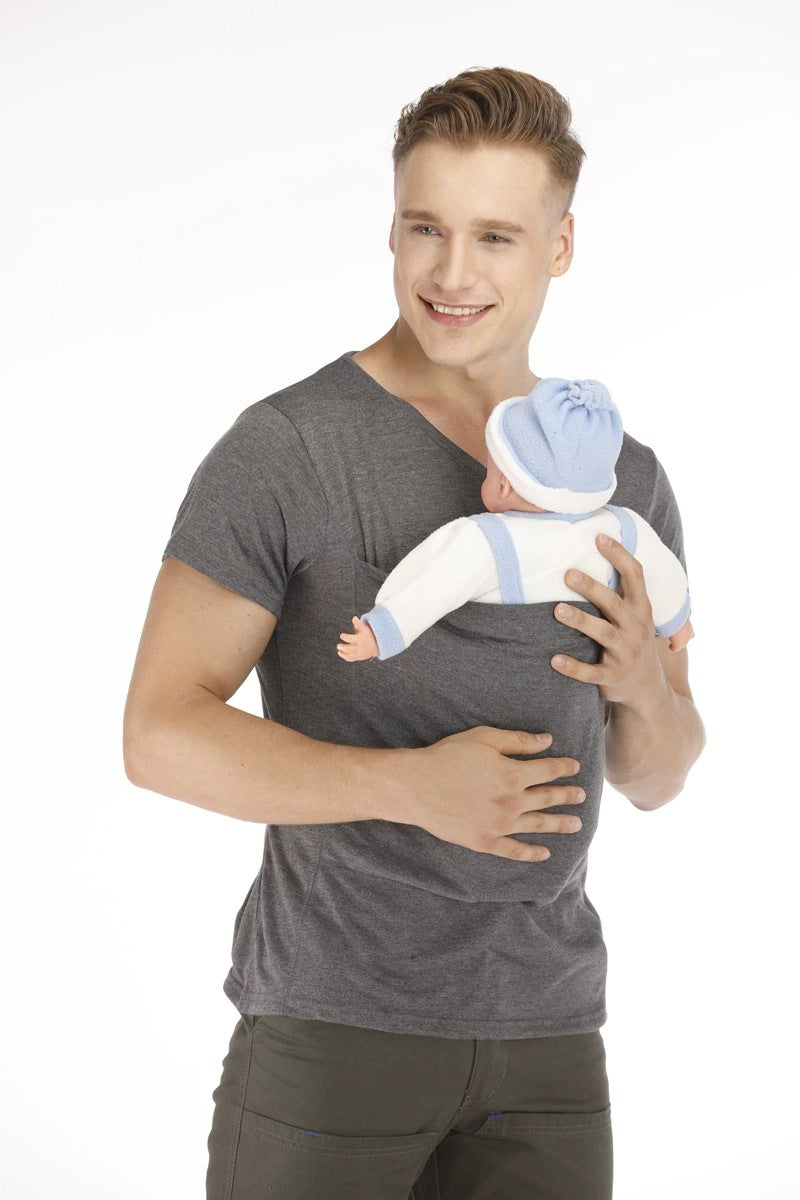 Casual Baby pouch shirt