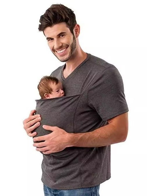 Casual Baby pouch shirt