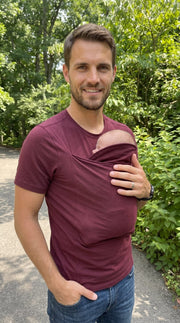 PapaTee™ Baby Pouch Shirt